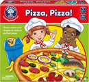 ORCHARD TOYS Moose Games, Pizza! Game. Match Colors and Shapes to Make a Perfect Pizza. for Ages 3-7 and 2-4 Players by TinyTreasures Baby Boutique