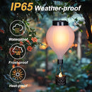 Hanging Solar Lantern Outdoor Garden Decor Hot Air Balloon Lantern with Flickering Flame Gifts for Women Grandma Mom Outdoor Hanging Light Solar Decorative Lamp for Garden Patio Yard and Home by GreenHaven Gardens