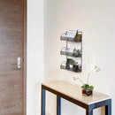 Deco Brothers 3 Tier Wall Mounted Hanging Spice Rack, Bronze by CozyNest Decor