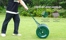 Compost Spreader- 24 inch Peat Moss Roller With improved T shape handle-Lawn & Garden Spreader For Top Dressing Compost, Fertilizer, Mulch And Soil- Strong and Lightweight material for basket by GreenHaven Gardens