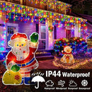 Hezbjiti 2Pack Total 800LED Icicle Lights 32.8FT Christmas Lights String Lights Outdoor Decoration 8 Modes 75 Drops Fairy Lights for Eaves Party Yard Garden Xmas Decor by GreenHaven Gardens