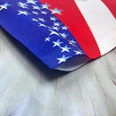 TOPFLAGS Garden Flag Stand with American Garden Flags Patriotic Stars and Eagle Yard Flag 12x18 Inch Holder Pole Stake Double Side for Outside with Clips and Stopper by CozyNest Decor