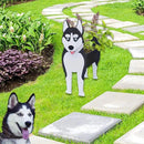 Siberian Husky Dog Planter Plant Pots,Cute Garden Dog Flower Planter,Dog Planters Birthday Gifts for Women,Office,Indoor/Outdoor Decor（9.45 * 5.67 * 13.39in） by GreenHaven Gardens