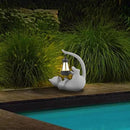 Solar Cat Garden Statue 15 Inch Porch Patio Decor for Outside Yard Decoration Outdoor Unique Housewarming Gardening Birthday Gifts for Cat Lovers Women Grandma by GreenHaven Gardens