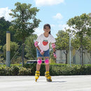 Youth/Kids Knee Pads Elbow Pads Wrist Guards Protective Gear Set for 3-15 Years Child Roller Skates, Skateboard, Cycling, Inline Skating, BMX Bike, Balance Bike, Scooter Riding and Other Outdoor Sports by TinyTreasures Baby Boutique