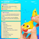 Otamatone Melody [Special Baby Shark Edition] Portable Mini Size Electronic Keychain Musical Toy from Japan – by Maywa Denki [English Instructions] – Baby Shark by TinyTreasures Baby Boutique