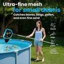 XtremepowerUS 17" Wide Pool Net, Professional Swimming Pool Leaf Skimmer Nets for Cleaning Double-Layer Deep Net Easy Scoop Edge,Debris Pickup by GreenHaven Gardens