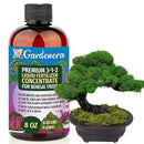 Premium Liquid Bonsai Plant Fertilizer - 3-1-2 Concentrate for Indoor Plants and Flowers by Gardenera | Organic Plant Food for Bonsai - 8oz by GreenHaven Gardens