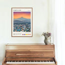 StudioUBILA Portland Wall Art Poster, Decorative Cityscape Landscape Art Prints, Home Decor Wall Art Print for Bedroom Living Room Kitchen Decorations, Unframed by CozyNest Decor