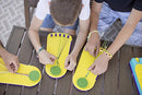 Choose Friendship Bracelet Making Kit – 20 Pre-Cut Threads, Portable Loom with Storage, Makes 8 Bracelets, Craft Gift for Kids Ages 8+, Yellow “Pineapple” by TinyTreasures Baby Boutique