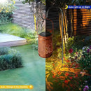 Solar Lanterns Outdoor Waterproof - Metal Hanging Solar Lights for Patio Yard Garden Decor, Christmas Birthday Gifts for Women Mom Men (2 Pack, Owl Shape)