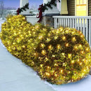LED Christmas Net Lights for Bushes Outdoor,100 LED 5ftx5ft Waterproof 8 Modes Connectable Mesh Lights for Bushes,Garden,Yard,Trunk,Outdoor Christmas Decorations by GreenHaven Gardens