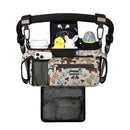 TOPDesign Universal Baby Stroller Organizer, Stroller Caddy with Detachable Mesh Bag & Heightened Insulated Cup Holders & Non-Slip Secure Hooks Accessories, Fits Most Strollers (Dogs) by TinyTreasures Baby Boutique