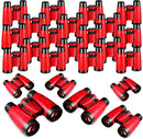 Libima 24 Pcs Binoculars for Kids Educational Compact Kids Binoculars with Neck String Toddler Telescope for Boys Girls Learning Bird Watching Camping Hiking Travel Safaris Birthday Gifts(Red) by TinyTreasures Baby Boutique