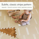 Baby Play Mat for Floor – 6x8ft Old White | Soft Non Toxic Premium EVA Foam Tiles for Tummy Time, Crawling & Playroom – Waterproof Interlocking Floor Mat for Babies & Toddlers by Lillefolk (12 Tiles) by TinyTreasures Baby Boutique