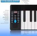 Pyle 88-Key Electric Piano Keyboard – Full Sized Bluetooth Enabled Keyboard with 28 Rhythms & Tones, Built-In Speaker, Sustain Pedal, Piano Bag, Portable Design, Ideal for Beginners and Professionals by TinyTreasures Baby Boutique