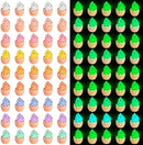 Libima 50 Pcs Mini Resin Luminous Dinosaur Figures Glow in The Dark Dinosaur Miniatures Resin Tiny Animal Figurines for Fairy Landscape Garden Aquarium Dollhouse Decor(Dinosaur) by GreenHaven Gardens
