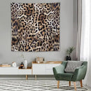 HZOHNAGO Leopard Print Tapestry Nature Wildlife Vintage Cheetah Fur Spot Animal Skin Wild Animals Spots Printed Wall Tapestry Painting Wall Hanging for Bedroom Living Room Dorm 60" W x 60" H by CozyNest Decor