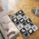 qqpp EVA 18 Tiles Baby Play Mat for Playing, Interlocking Foam Floor Mats for Tummy Time & Crawling, Flooring Tiles with Animals Puzzle for Kids. QP-51(ADL) b18N by TinyTreasures Baby Boutique