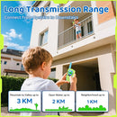 Vvinca Walkie Talkies for Kids Rechargeable Toys for Ages 5-7, Long Range 22 Channels 2 Way Kids Walkie Talkie with Flashlight for Camping Hiking Indoor Outdoor 3 4 5 6-12 Boy Girl Christmas Birthday by TinyTreasures Baby Boutique
