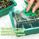 5 Packs Seed Starter Tray, 60 Cells Seed Starter Kit with Humidity Dome Seed Starting Trays Plant Starter Kit and Base Mini Greenhouse Germination Kit for Seeds Growing Starting by GreenHaven Gardens