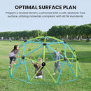 Easyego Climbing Dome, 10FT Jungle Gym with Swing for Kids 3 to 10 Outdoor Play Equipment, Supports 800lbs Toddler Play Set, Anti-Rust & Easy Assembly, Gift for Boys Girls by TinyTreasures Baby Boutique