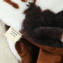 RYNGHIPY Lightweight Soft Cow Print Throw Blanket - Warm Coffee Throw for Baby Kids Girls Boys Adults (51''x63'') by CozyNest Decor