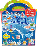 Reusable Sticker Book for Toddlers 2-4 Years, Stickers for Kids, Toddler Sticker Book Ages 1-3, Toddler Craft Activities, Toddlers Travel Toys Ages 2+ Boy Girl Birthday Gifts by TinyTreasures Baby Boutique