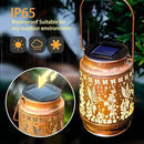 Outdoor Solar Waterproof Lantern Hummingbird Element Chandelier for Women mom Grandma Birthday Gift Memorial Gift Suitable for Balcony, Porch, Courtyard, Garden Decoration (Hummingbird) by GreenHaven Gardens