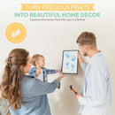 Clean Touch Ink Pad for Baby Handprints and Footprints – Inkless Infant Hand & Foot Stamp – Safe for Babies, Doesn’t Touch Skin – Perfect Family Memory or Gift – Blue Print Kit by Tiny Gifts by TinyTreasures Baby Boutique