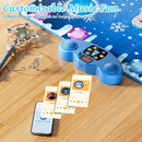 Dance Mat, Ice and Snow 6-Button Princess Dance Mat for Kids Ages 4-8, Bluetooth Music Control, 13 Built-in Music, 6 Game Modes, 3-10 Year Old Girl Gifts by TinyTreasures Baby Boutique