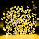 Dazzle Bright Christmas String Lights, Connectable Waterproof String Lights Green Wire with 8 Modes, Christmas Decorations for Indoor Yard Garden (Warm White, 300 LED) by GreenHaven Gardens
