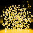 Dazzle Bright Christmas String Lights, 100 LED 33 FT Connectable Fairy Lights with 8 Modes, Waterproof Christmas Decorations for Indoor Outdoor Holiday Party Home Tree Decor (Warm White) by TinyTreasures Baby Boutique
