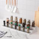 SIMPLEMADE 3-Tier Spice Rack Organizer - Versatile Storage Shelf for Kitchen, Bathroom, Bedroom & Office, Set of 1, White by CozyNest Decor