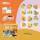 Air Dry Clay Kits for Kids-Modeling Magic Clay,12 Animals DIY Molding Clay Art Crafts Set,Ultra Light & Soft, Safe & Non-Toxic with Sculpting Tools & Tutorials, Unique Gifts for Boys & Girls by TinyTreasures Baby Boutique