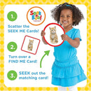 MindWare Seek-a-Boo Seek and Find Memory Game and Toddler Flash Cards Matching Game by TinyTreasures Baby Boutique