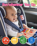 Interactive Sensory Soft Cloth Book, Educational Crinkle Quiet Activity Busy Book for Babies,Toddler Travel Toy Gift for Boys and Girls (I Want to Be) by TinyTreasures Baby Boutique