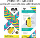 Choose Friendship Bracelet Making Kit – 20 Pre-Cut Threads, Portable Loom with Storage, Makes 8 Bracelets, Craft Gift for Kids Ages 8+, Yellow “Pineapple” by TinyTreasures Baby Boutique