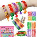 Art & Craft Kits for Kids, DIY Friendship Bracelet Making Kit for Girls, Jewelry Making, Halloween Gifts for Ages 5-12, Toys for Ages 5, 6, 7, 8, 9, 10, 11, 12 Years Old, Party Craft Activity by TinyTreasures Baby Boutique