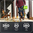Greenworks 40V 13-Inch Cordless String Trimmer/Edger and Leaf Blower Combo Kit + 3 Bonus Spools, 2.0Ah Battery and Charger Included by GreenHaven Gardens