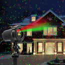 Christmas Laser Lights Outdoor,Red and Green Moving Outdoor Laser Light, Waterproof Garden House Decoration Laser Christmas Lights by GreenHaven Gardens