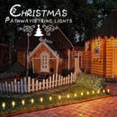 C9 Christmas Lights Outdoor, 25.7 Ft 20 Bulbs Christmas Pathway Lights, Waterproof Walkway Lights for Outside Driveway Sidewalk Outdoor Christmas Decorations Yard, Clear by GreenHaven Gardens