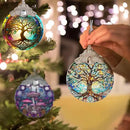 Tree of Life Stained Glass Suncatcher - Holidays & Christmas Tree Ornament, Decor & Gifts by GreenHaven Gardens