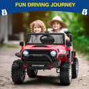 L8 2 Seater Ride On Car, 12V Kids Electric Car w/Remote Control, 4-Wheel Suspension, Bluetooth Speaker, Multi Music Modes, 3 Speeds, LED Lights, Xmas & Birthday Gift Ideas for Kids Ages 3+ by TinyTreasures Baby Boutique