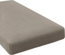 H.VERSAILTEX Super Stretch Individual Chaise Cover Sectional Couch Covers for L Shaped Sofa Both Left/Right Featuring Thick Jacquard Textured Twill Fabric (1 Piece Chaise Cover, Taupe) by CozyNest Decor