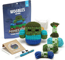 The Woobles Minecraft Crochet Kit – Beginner Crochet Kit for Adults & Kids, Easy Knitting Kit with Woobles Yarn, DIY Crafts, Crochet Animals, Minecraft Toys, Gift for Gamers & Crafters (Zombie) by TinyTreasures Baby Boutique