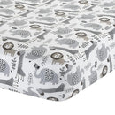 Lambs & Ivy Urban Jungle 4-Piece Crib Bedding Set - Gray, Brown, White, Jungle by TinyTreasures Baby Boutique