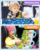 Benresive Reusable Sticker Books for Kids 2-4, Sticker Books for Toddlers 1-3 2-4, Toddler Travel Toys Activities Crafts Gifts - Ocean, Fairy and Dinosaur by TinyTreasures Baby Boutique