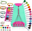 Arts and Crafts for Kids Ages 8-12,Friendship Bracelet Making Kit for Girl,Kids Jewelry Making Kit with 28 Pre-Cut Threads,Christmas Birthday Gifts for Ages 6 7 8 9 10 11 12 Year Old Green Rose by TinyTreasures Baby Boutique
