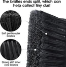 Push Broom Outdoor Heavy Duty,Masthome 24" Push Broom with Stiff Bristles,Heavy Duty Garden Broom,Outdoor Stiff Sweeping Broom for Garage Yard Patio Deck Concrete Wood Stone Floors Scrub and Cleaning by GreenHaven Gardens